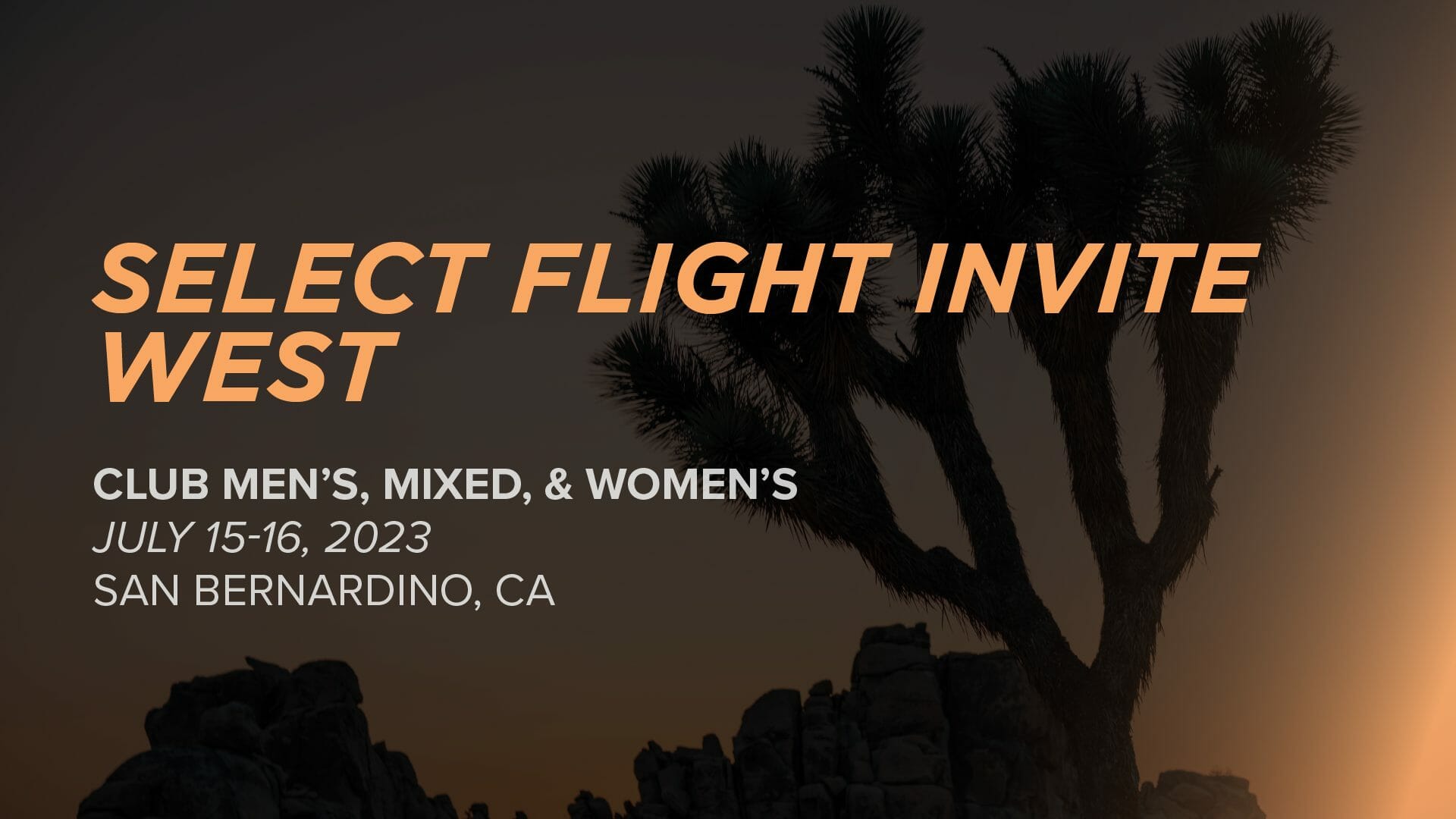 2023 Select Flight Invite West Event News, Stats, Schedule & More