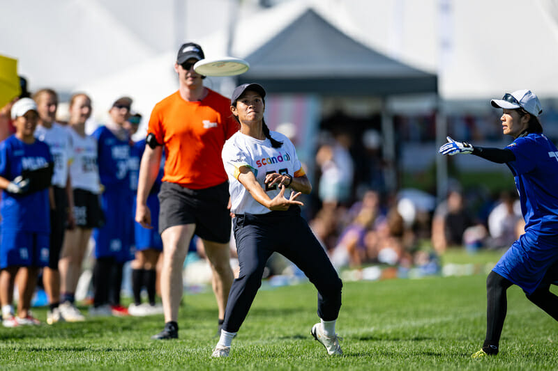 USA Ultimate on X: 🇺🇸 Team USA in the grand masters open division picks  up a second win of its own on Day Two from the 2023 @wfdf_wbuc!  #USAUltimate