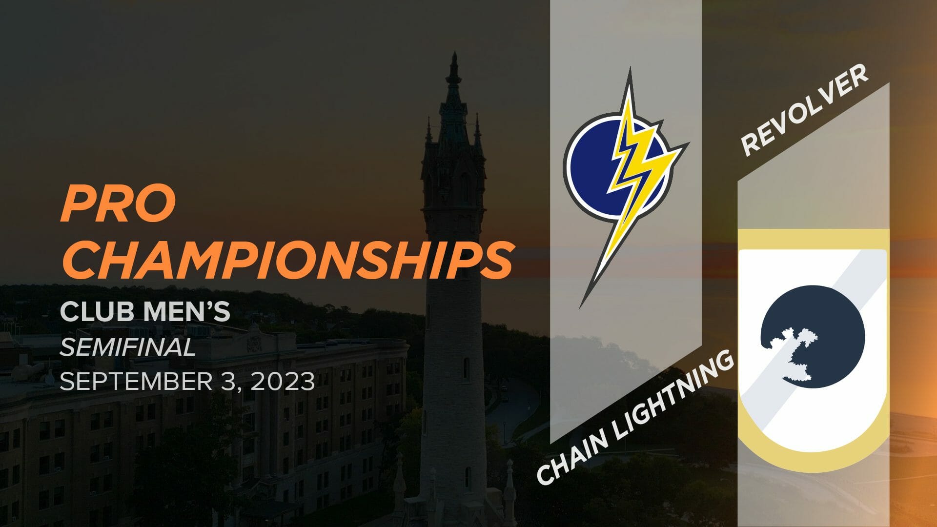 Chain Lightning vs. Revolver (Men's Semifinal) 2023 Pro Championships