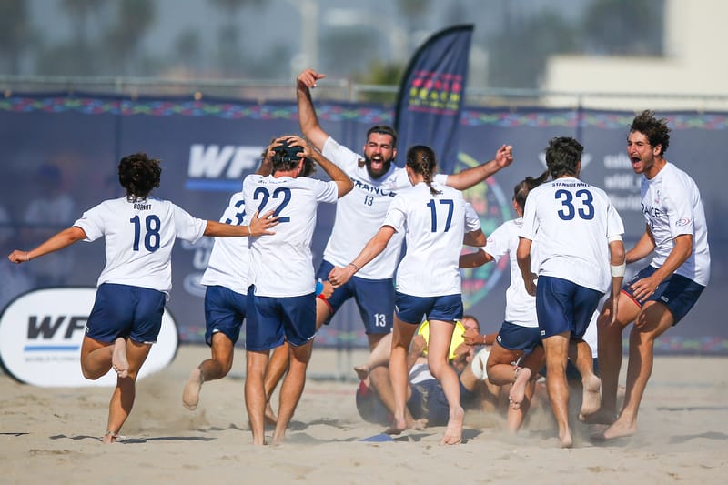 USA Ultimate on X: 🏆 WORLD CHAMPIONS 🇺🇸 Team USA in the grand masters  open division goes undefeated from the 2023 @wfdf_wbuc to claim gold,  winning in the finals 12-9 over Philippines! #