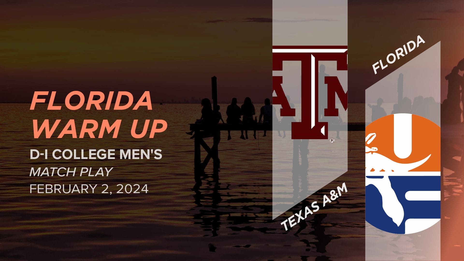 Texas A&M vs. Florida (Men's Match Play) 2024 Florida Warm Up (DI