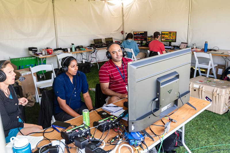 Ultiworld production at the 2023 USA Ultimate frisbee Club National Championships.
