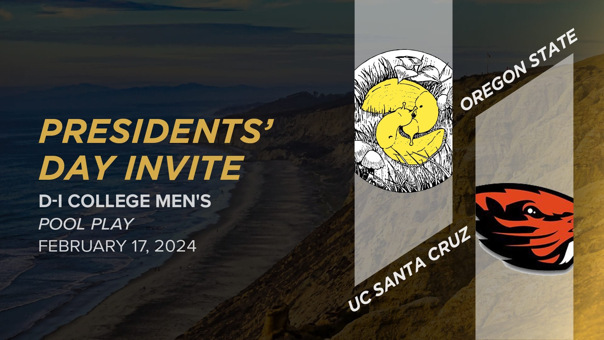 UC Santa Cruz vs. Oregon State (Men's Pool Play) 2024 Presidents’ Day