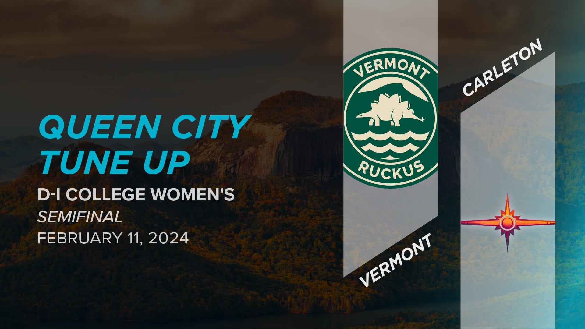 Vermont vs. Carleton (Women's Semifinal) 2024 Queen City Tune Up (DI