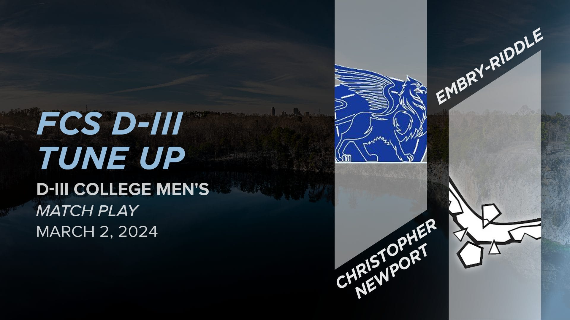 Christopher Newport vs. EmbryRiddle (Men's Match Play) 2024 FCS D