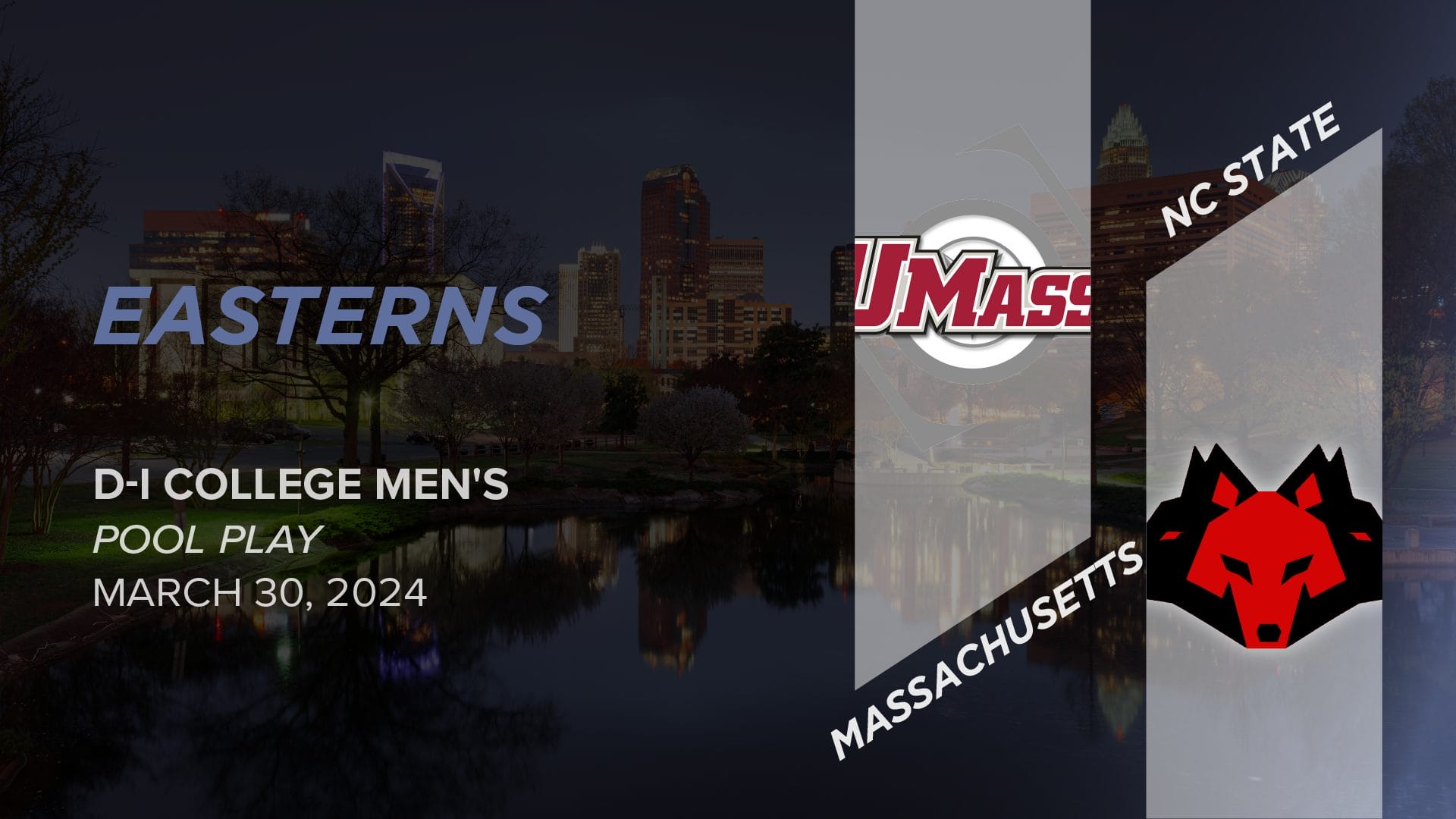 [Showcase] Massachusetts vs. NC State (Men's Pool Play) 2024 Easterns