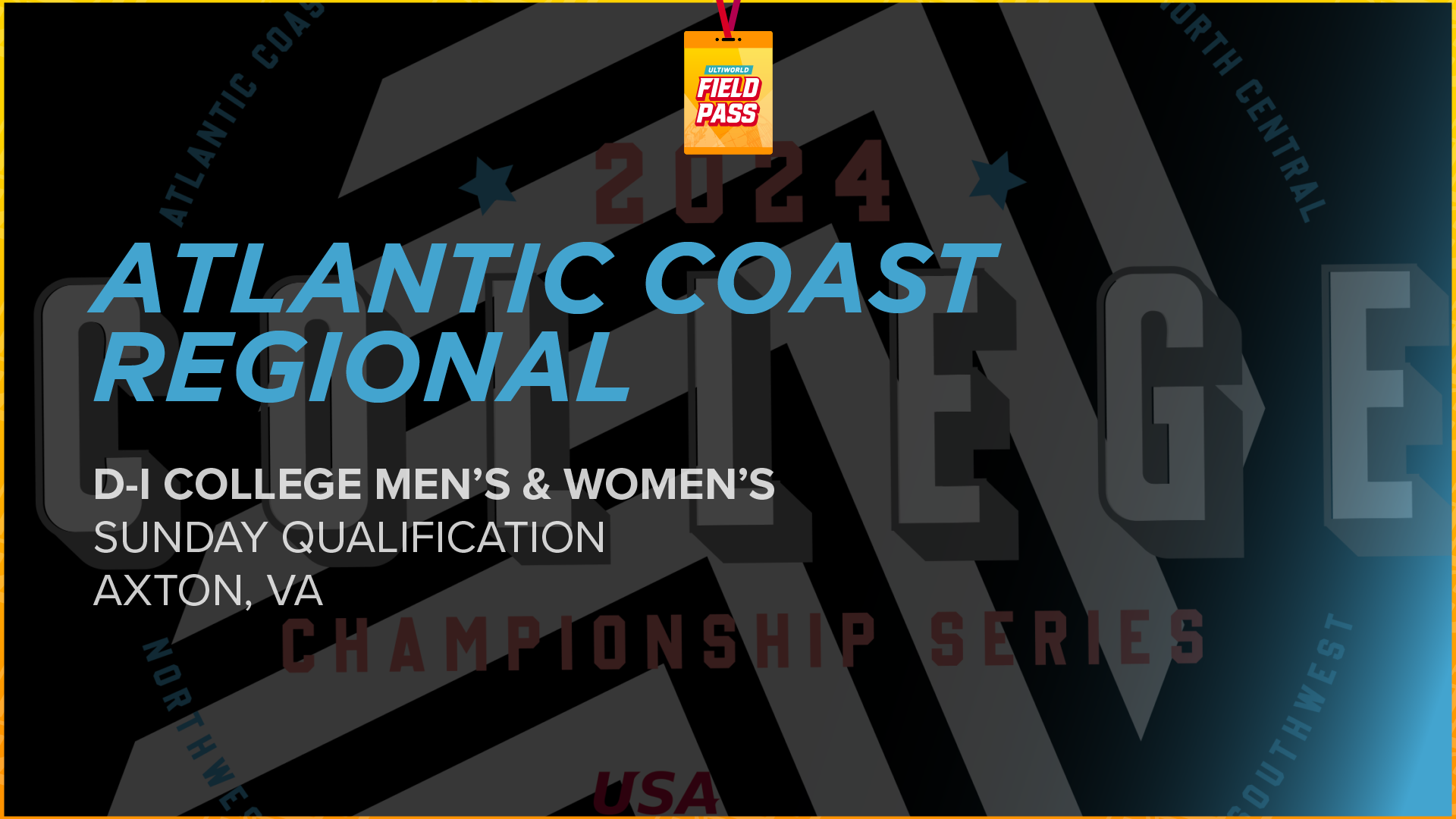 [Bonus] Atlantic Coast Regional 2024 College Regionals Ultiworld