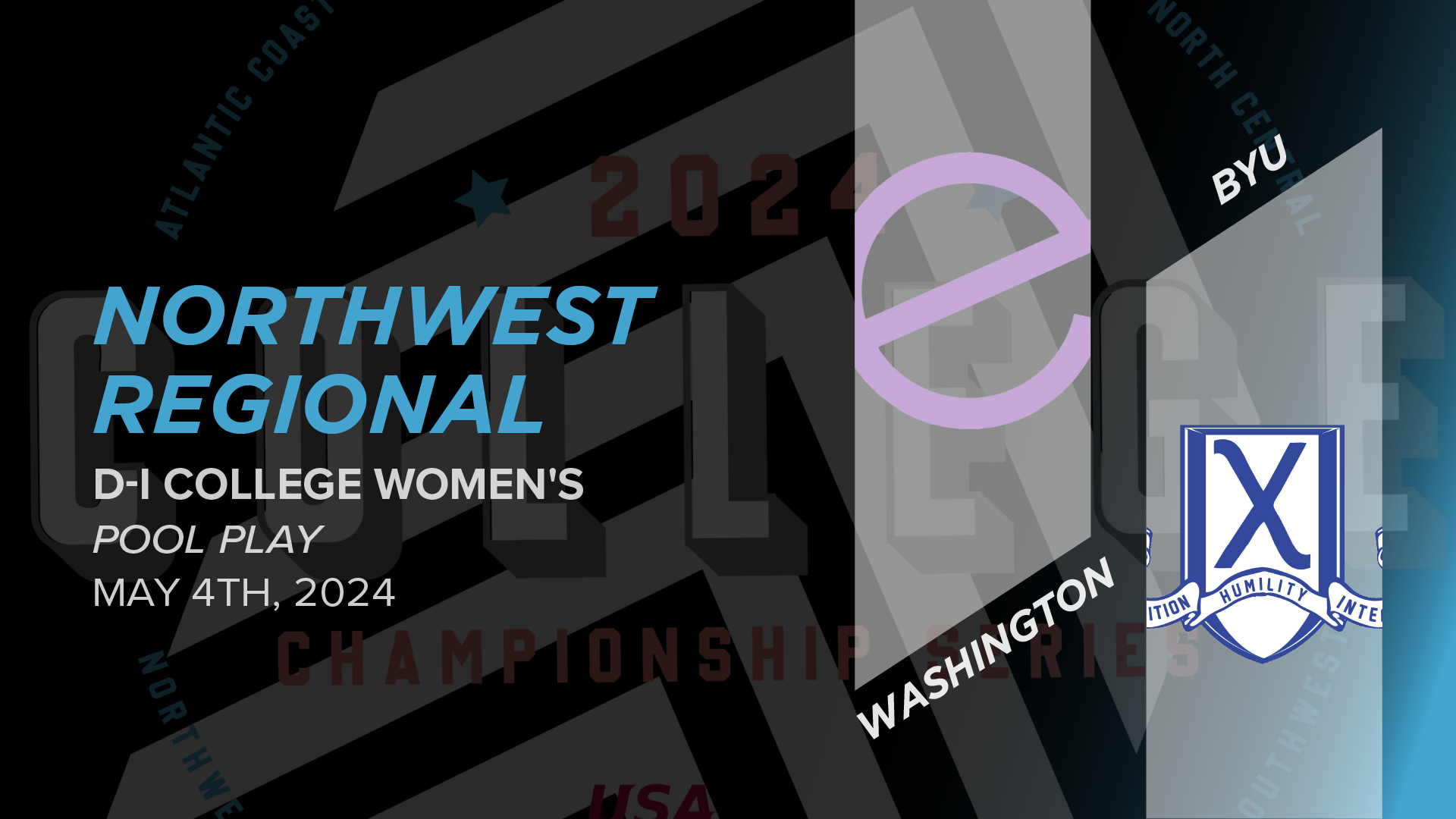 Washington vs. BYU (Women's Pool Play) 2024 College Regionals (DI