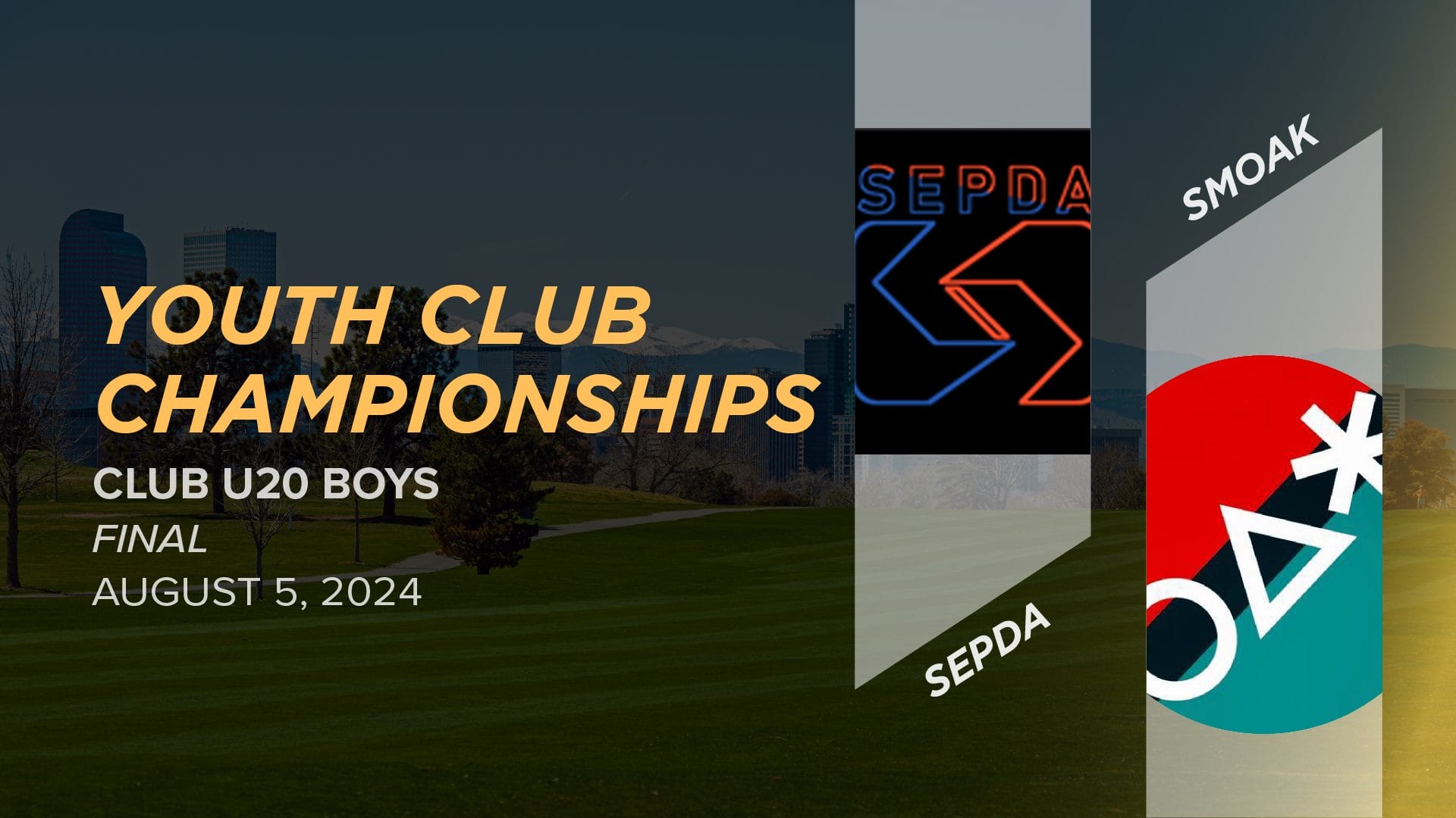 [Showcase] SEPDA vs. SmOAK (U20 Boys Final) - 2024 Youth Club ...