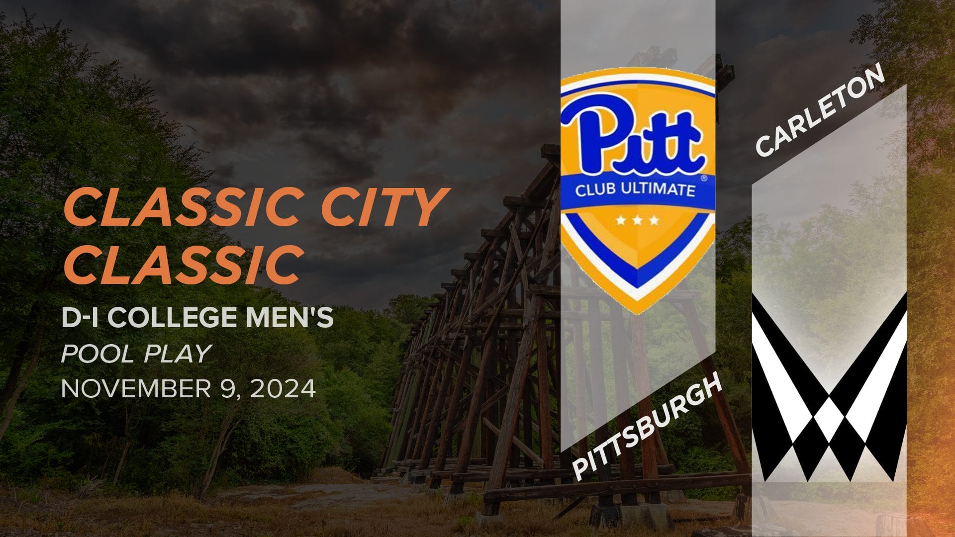 Pittsburgh vs. Carleton (Men's Pool Play) - 2024 Classic City Classic ...