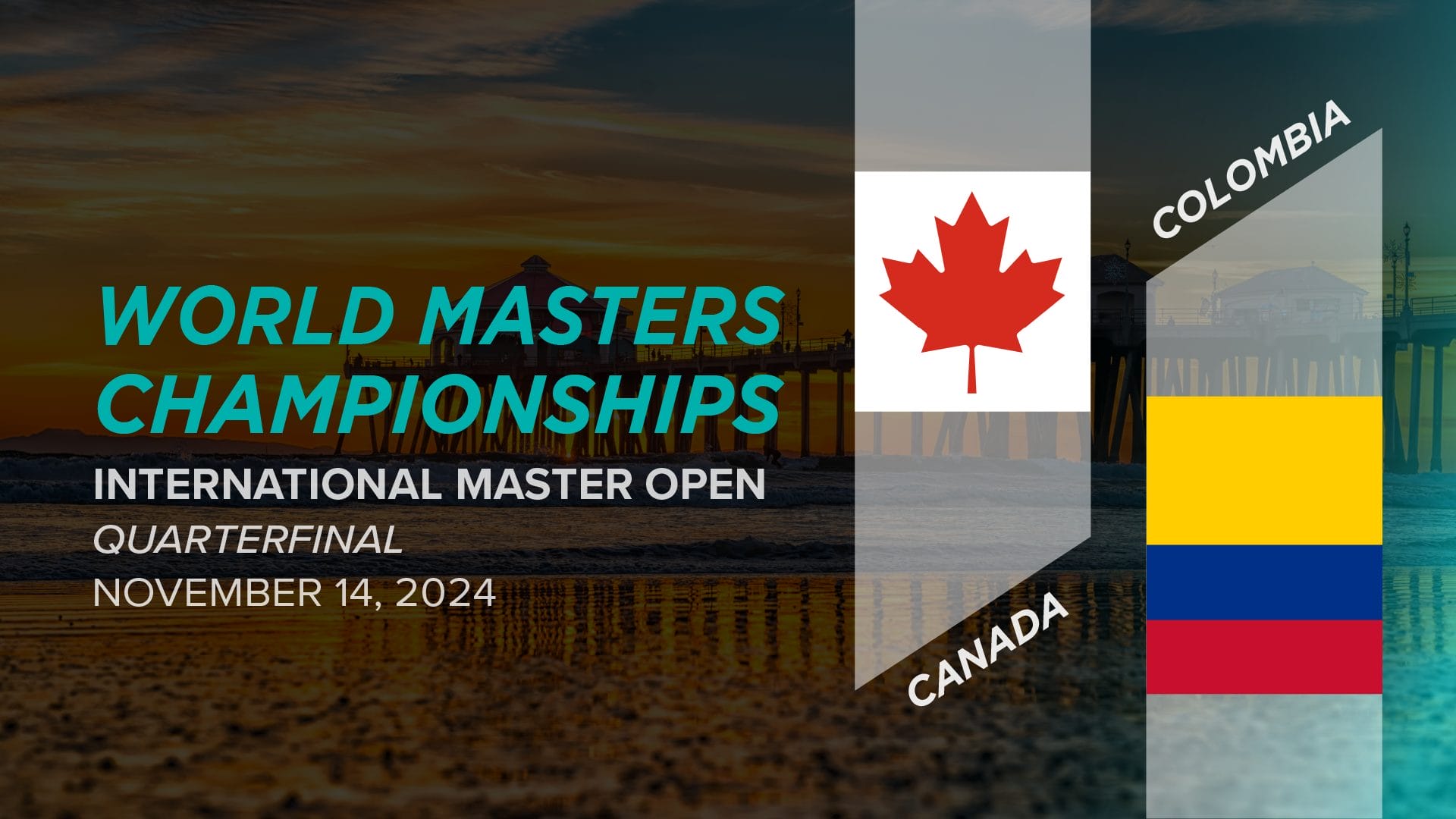 [AllAccess] Canada vs. Colombia (Master Open Quarterfinal) 2024 World Masters Ultimate