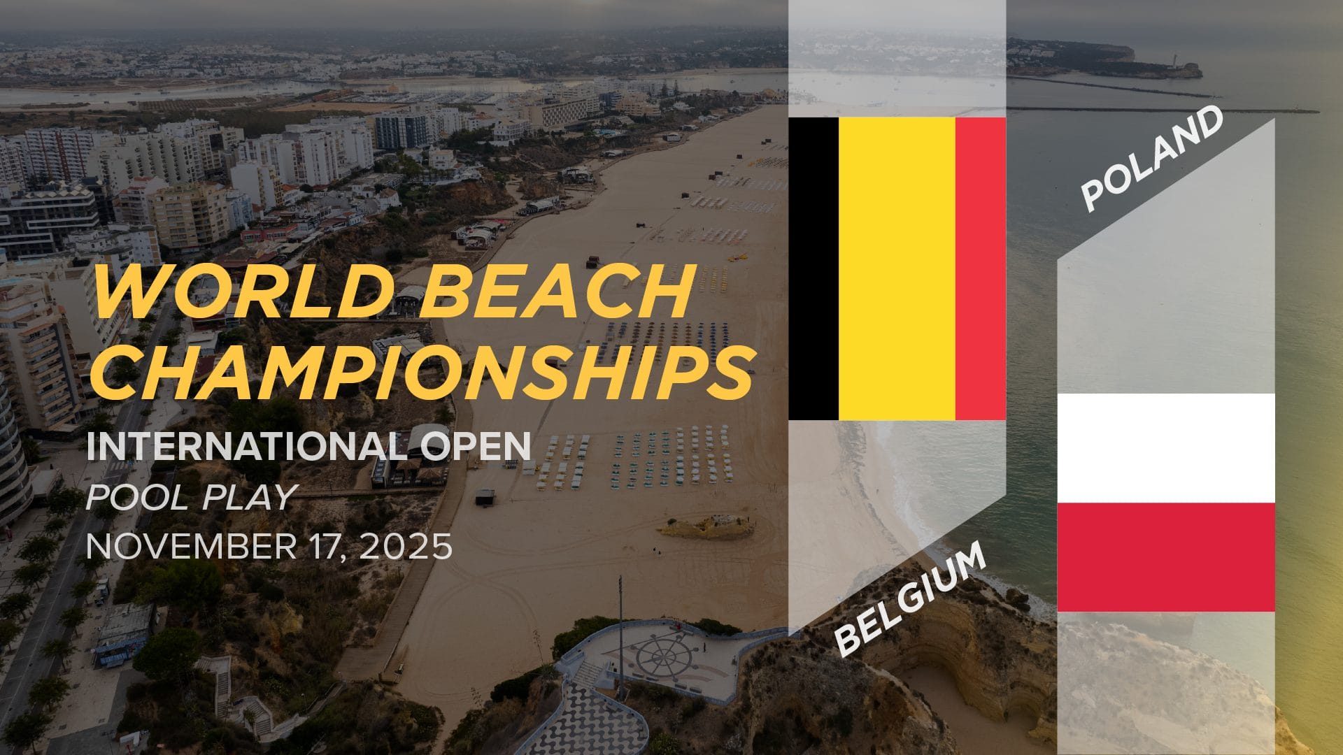 [All-Access] Belgium vs. Poland (Open Pool Play) - 2025 World Beach ...