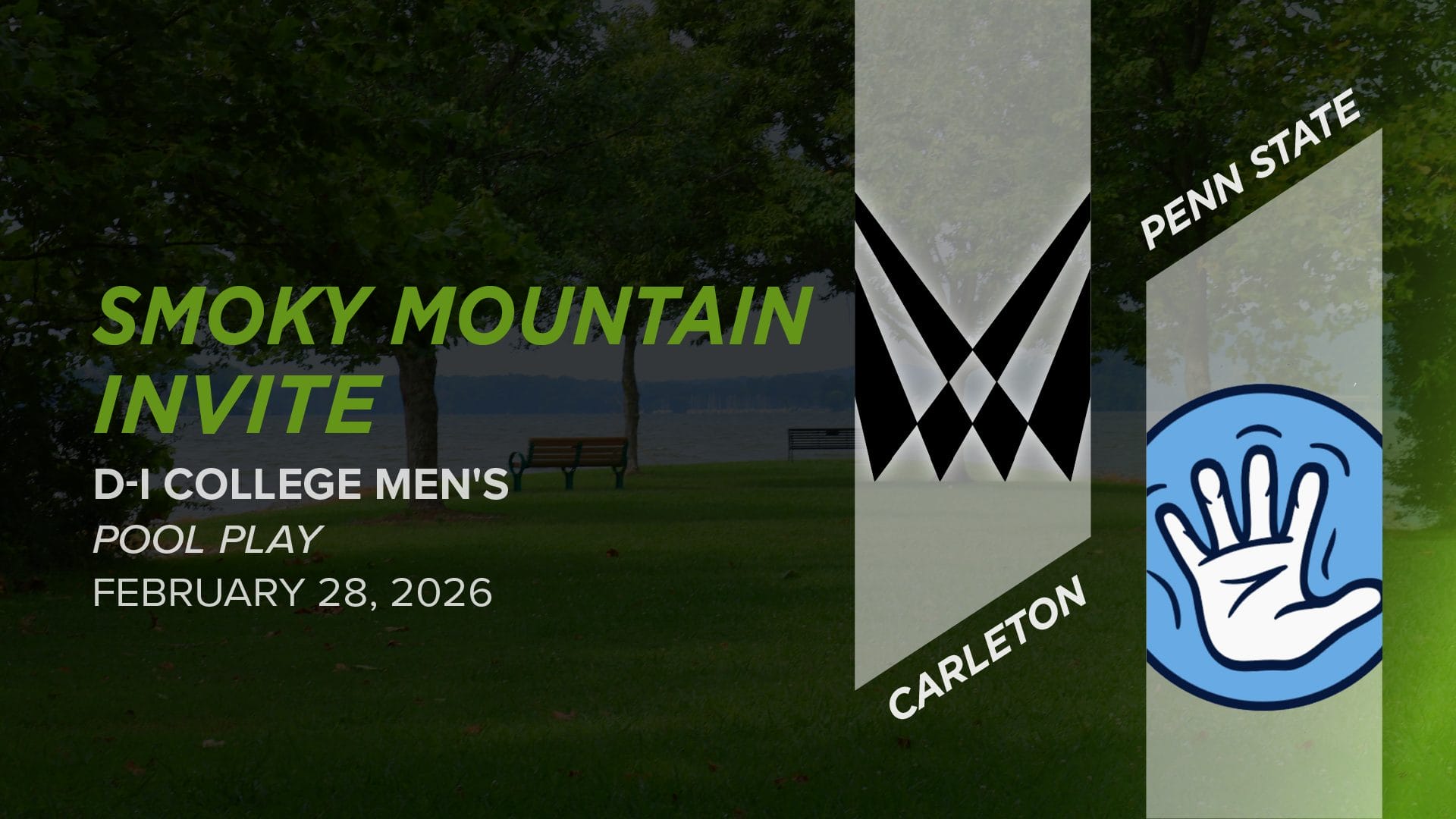 Carleton vs. Penn State (Men's Pool Play) - Smoky Mountain Invite 2026 ...