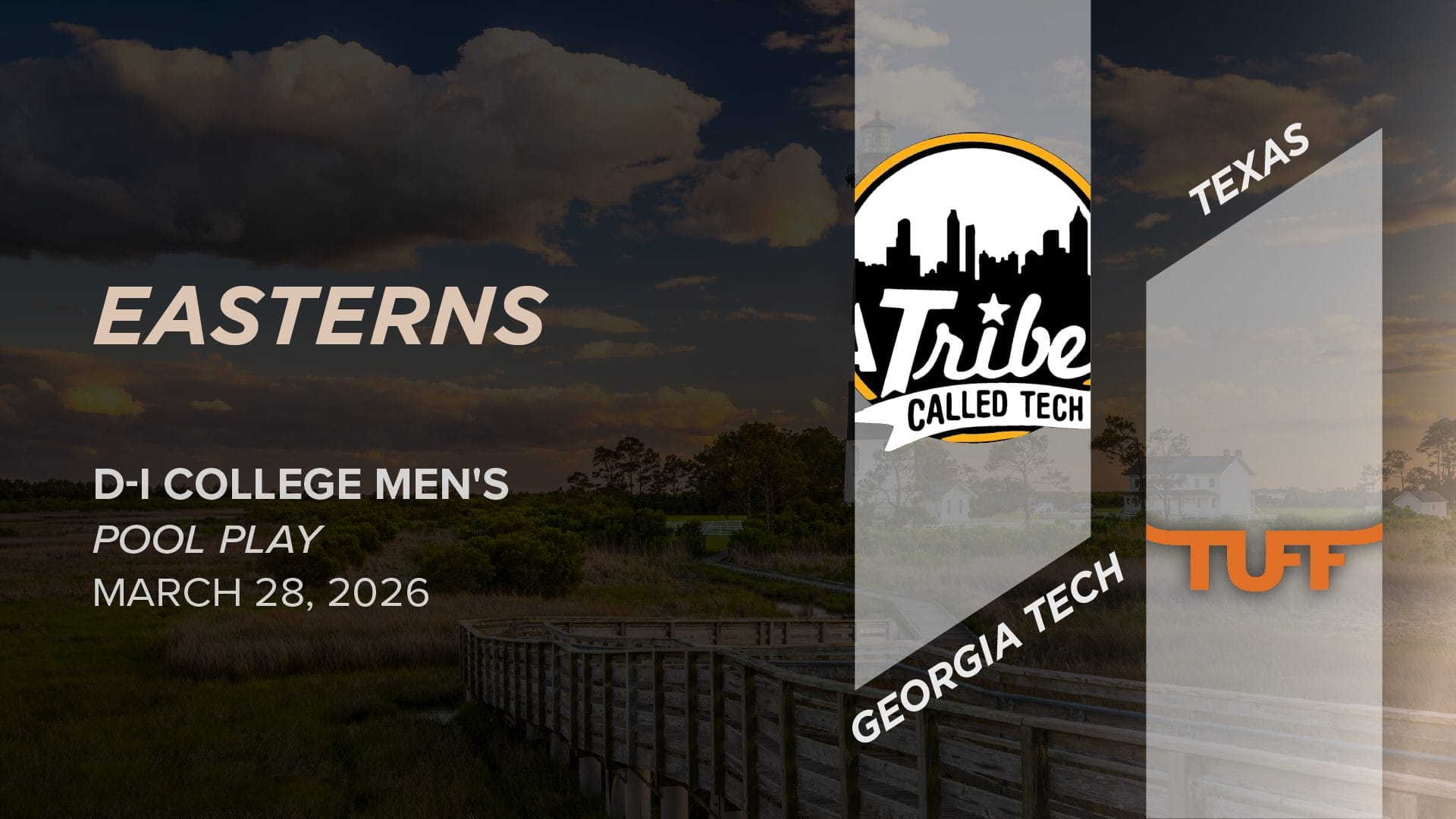 Tex's Tech Pool Georgia Tech vs. Texas (Men's Pool Play) - Easterns 2026 (D-I Men's ...