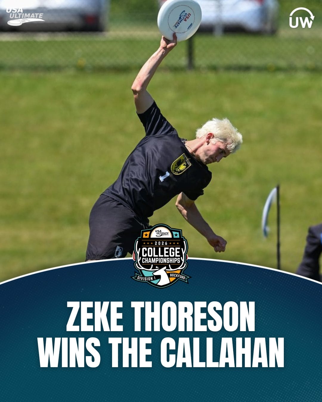 Colorado's Zeke Thoreson Wins the 2026 Callahan Award