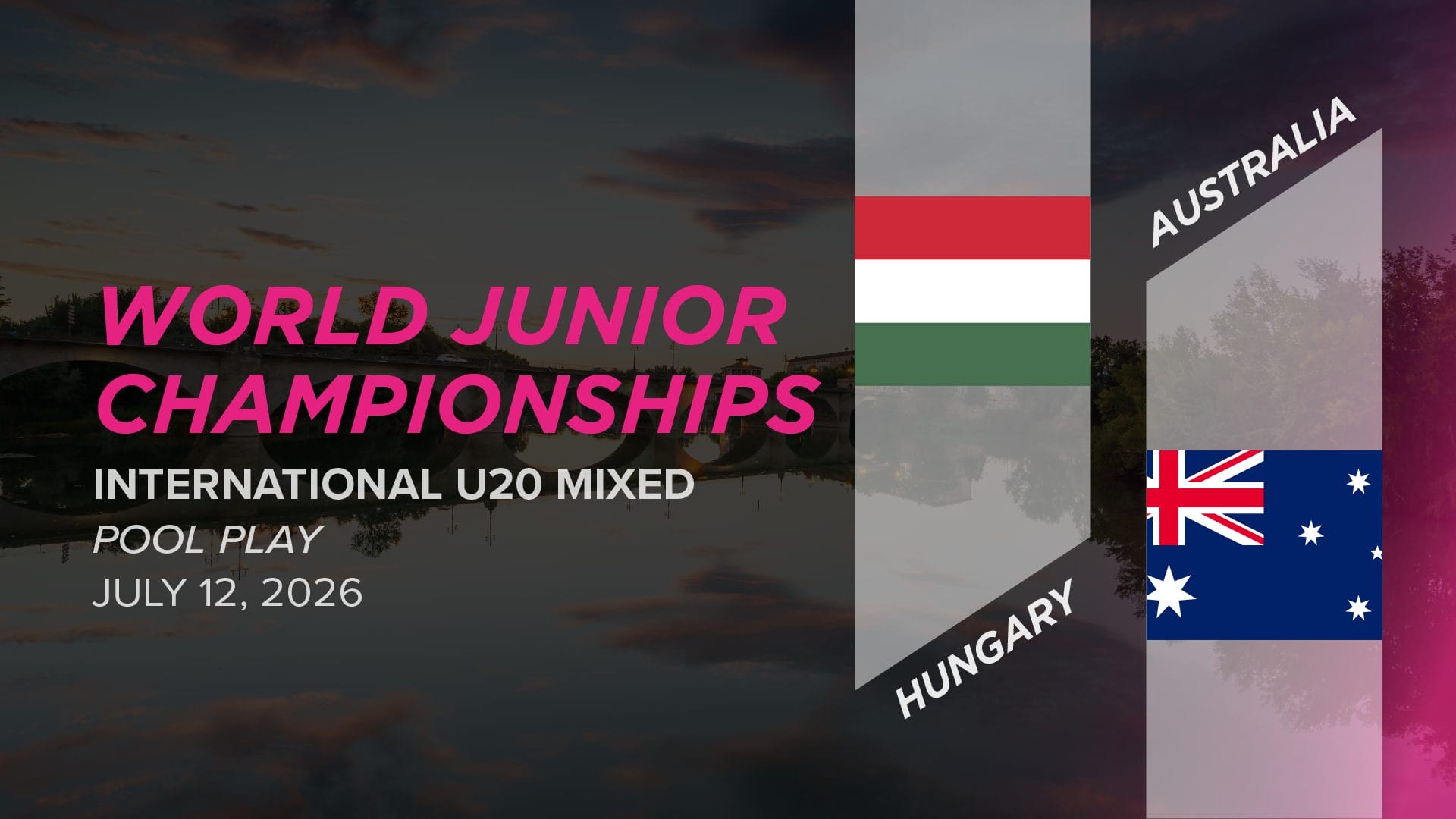 [All-Access] Hungary vs. Australia (Mixed Pool Play) - World Junior ...